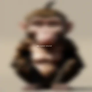 monkey cartoon