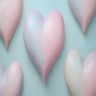 pastel heart wallpaper