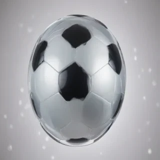 transparent soccer ball