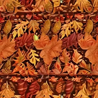 fall leaves aesthetic