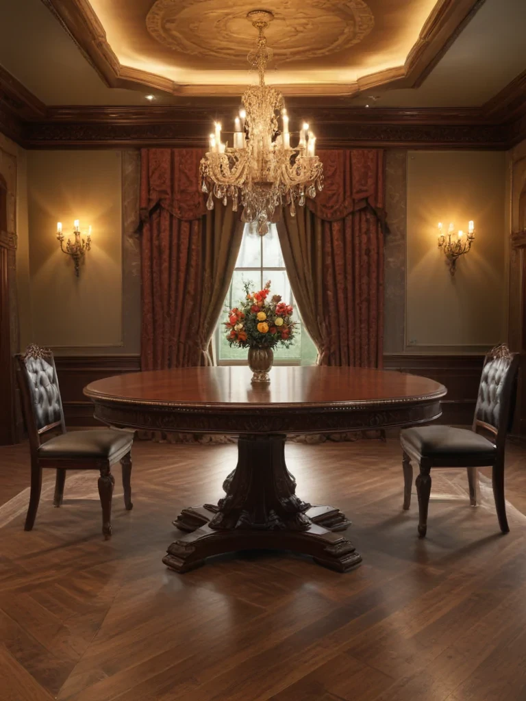 background with table