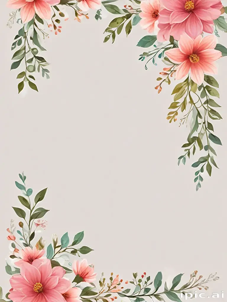flowers border png