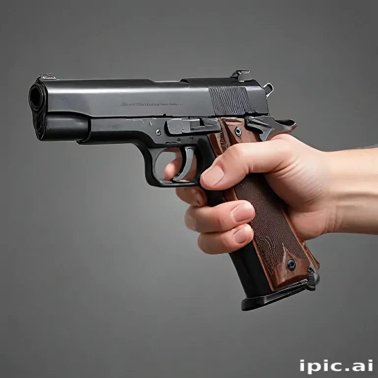 hand with gun png