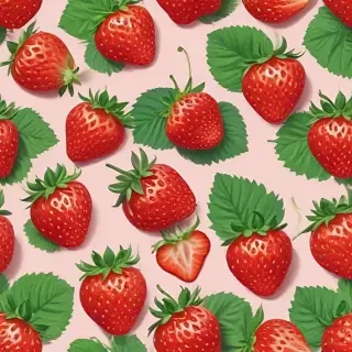 aesthetic strawberry wallpaper