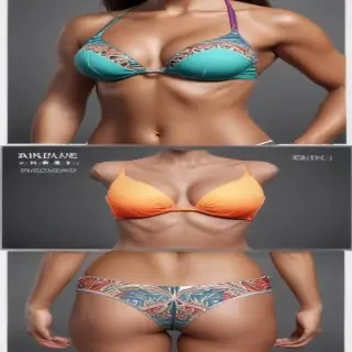 bikini mockup