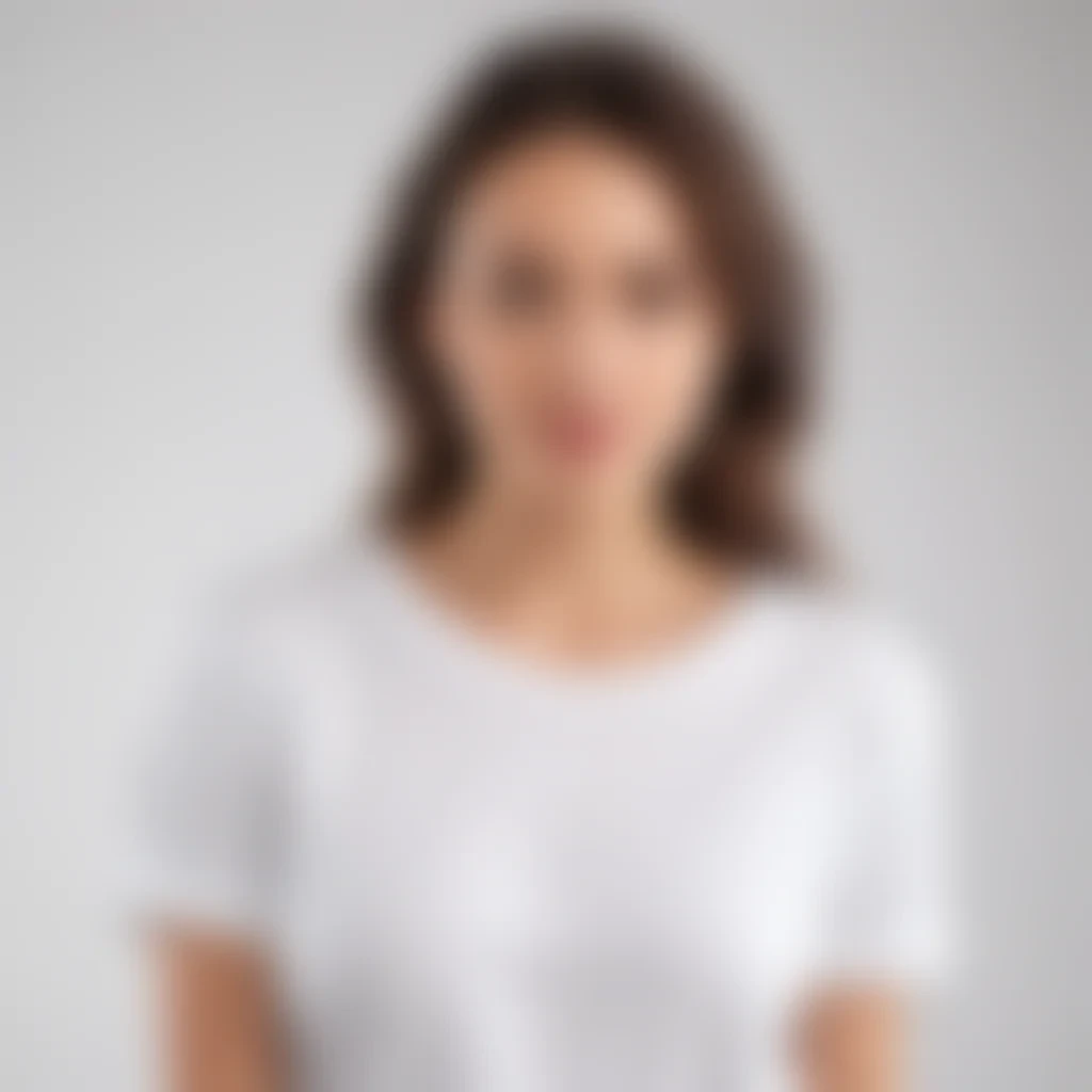 white tee png