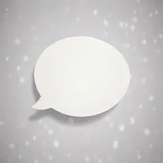speech bubble