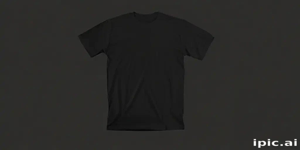 black t-shirt png