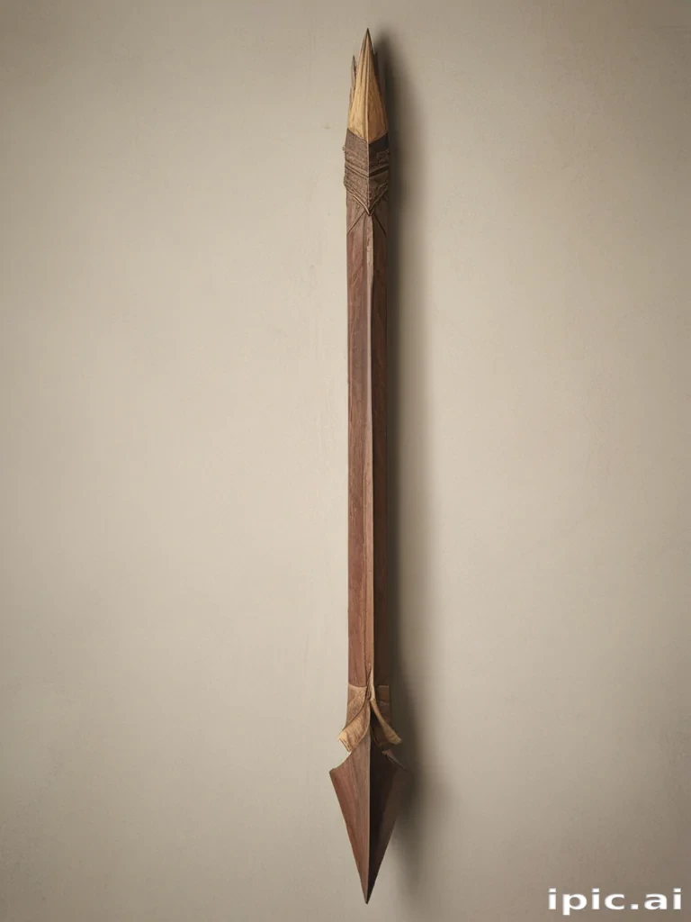 drawn arrow