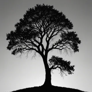 trees silhouette png