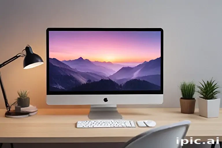 pc screen mockup