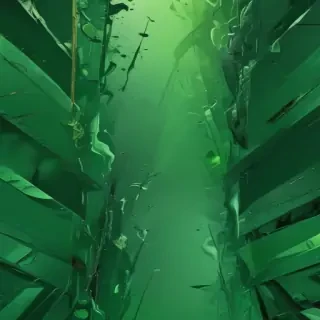 green abstract wallpaper