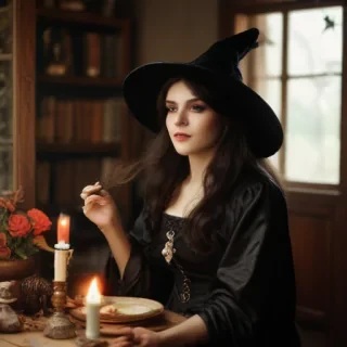 vintage witch pictures