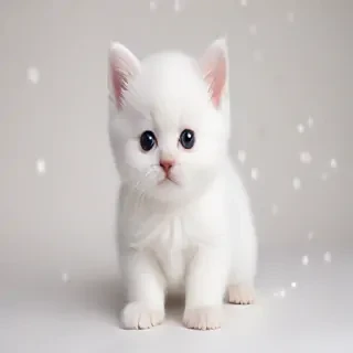 cute white background
