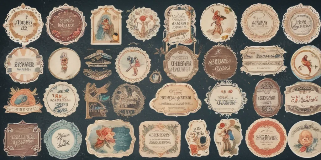 scrapbook stickers png