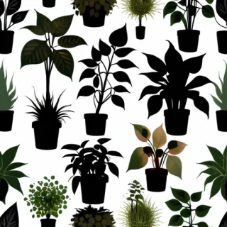 plants transparent