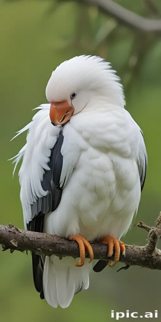 preening