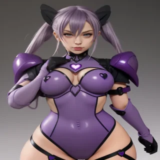 aesthetic purple heart