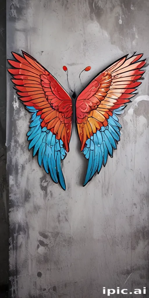 wings with background