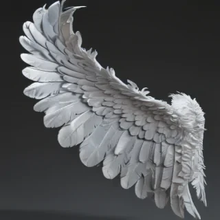 realistic angel wings png