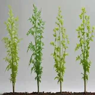 transparent plants