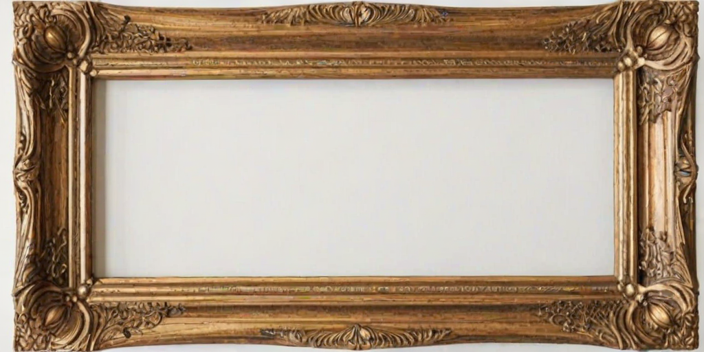 wooden picture frame png