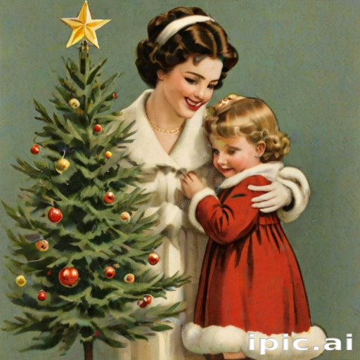 vintage christmas image