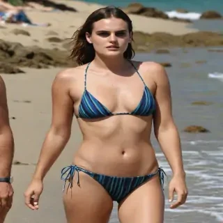 Tallulah Willis in bikini