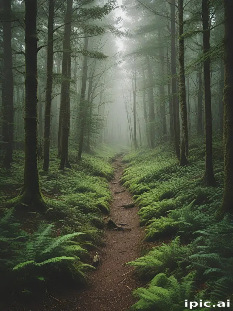 green forest aesthetic