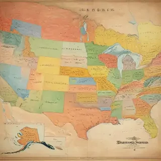 map of the us states