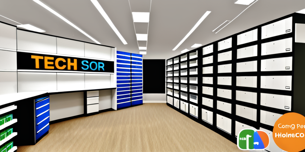 Cover photo for tech store