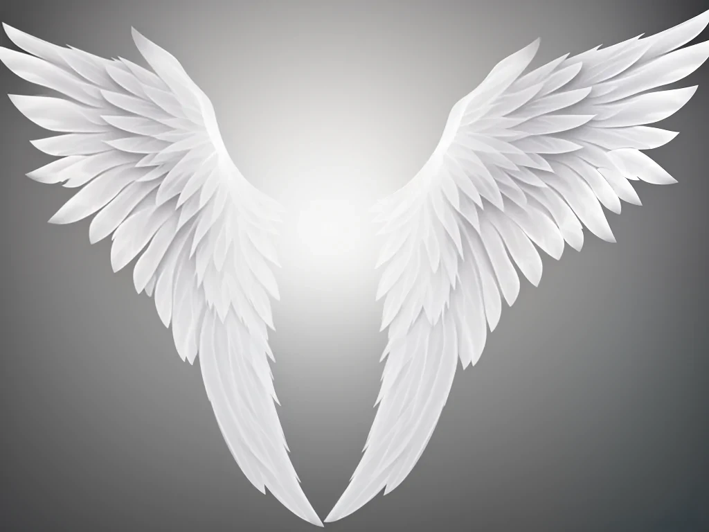 angel wings transparent background
