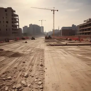 construction site background