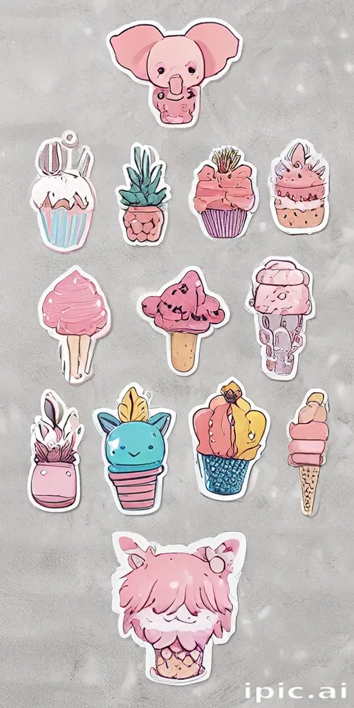 aesthetic stickers printable
