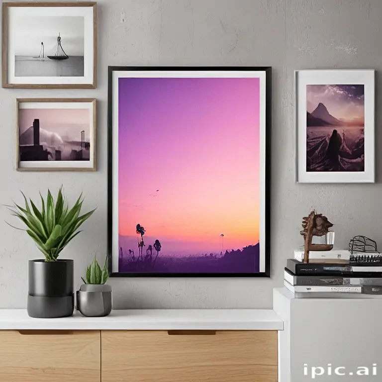 aesthetic pictures for wall to print