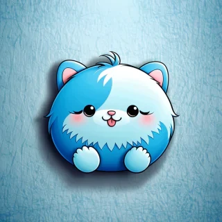 blue cute wallpaper for iphone