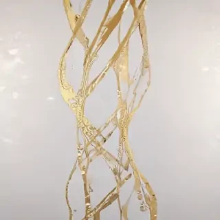 white gold background