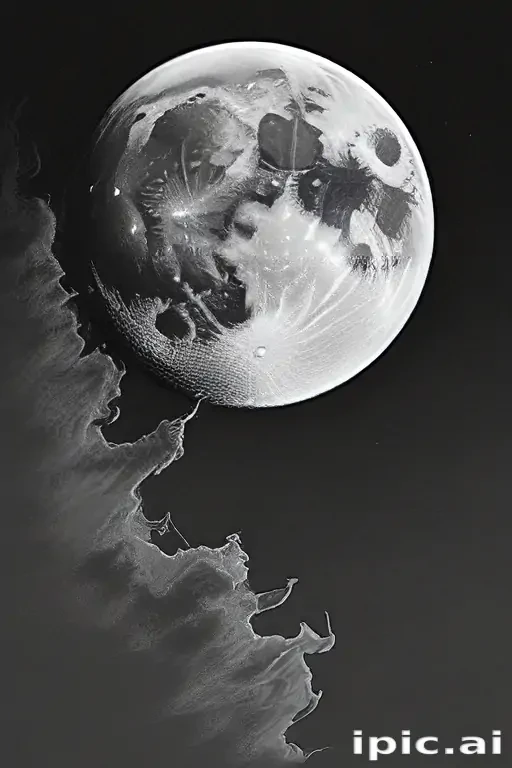 moon sketch
