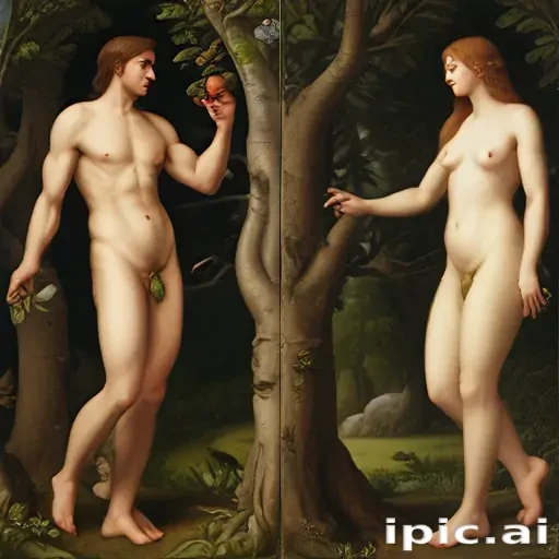 pictures of adam and eve
