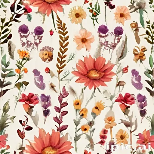 dried flowers png