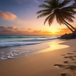 beach christmas wallpaper