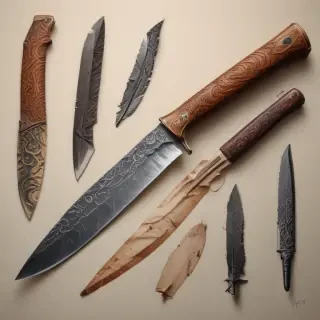 knife drawings