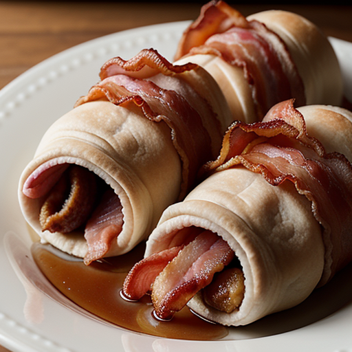 pigs in a blanket with bacon