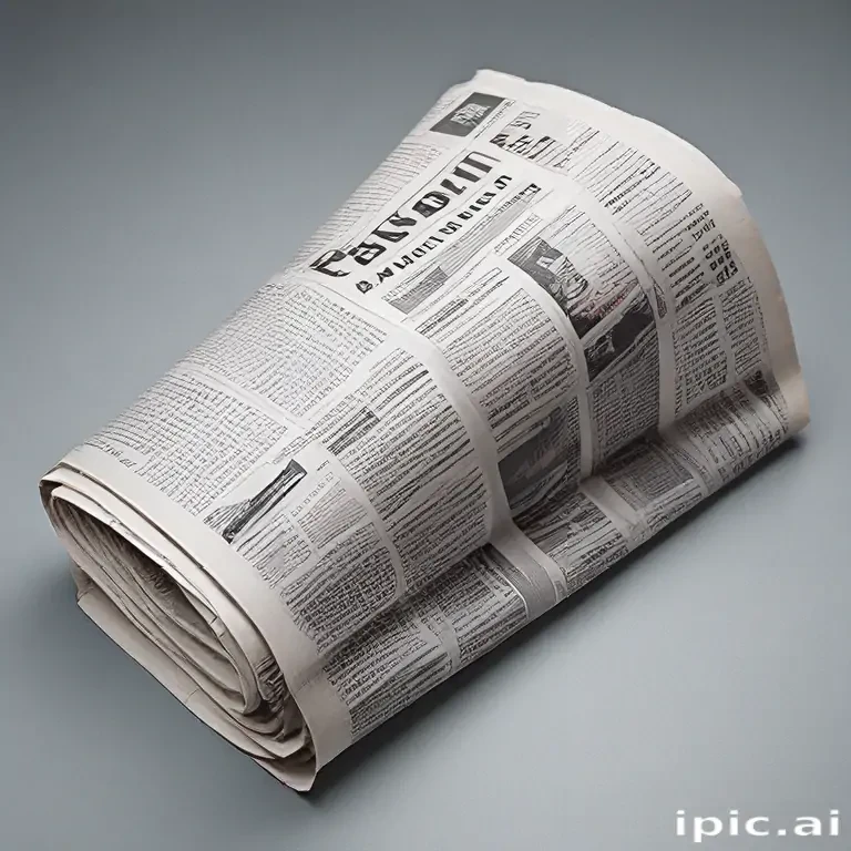 newspaper transparent