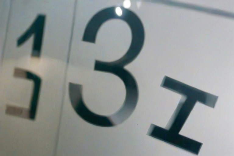 transparent numbers