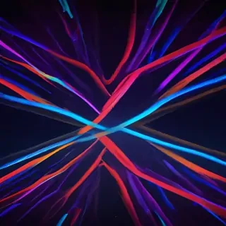 neon colored backgrounds