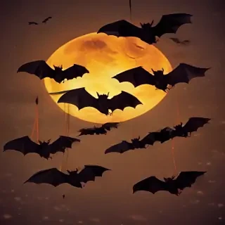 pics of halloween bats