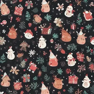 cute aesthetic christmas wallpaper