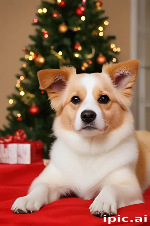 dog christmas backgrounds