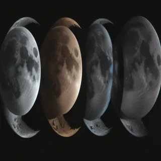 moon phases png